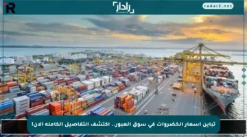 تباين أسعار الخضروات في سوق العبور.. اكتشف التفاصيل الكاملة الآن!